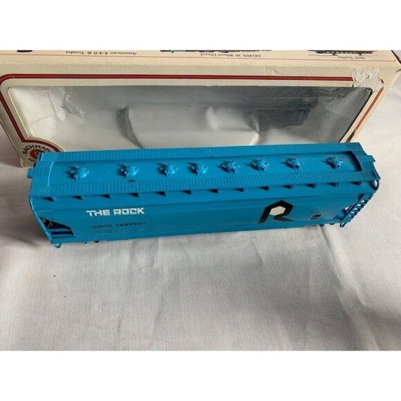 Bachmann HO Scale The Rock Center flow Covered Hopper Train Car with box - Picture 2 of 9